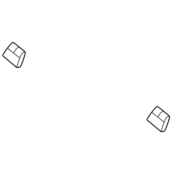 Dodge 1FY511DVAA Headrest