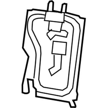 Dodge 68004476AA Frame-Rear Seat Back