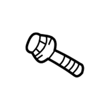 Jeep 6505378AA Bumper Screw