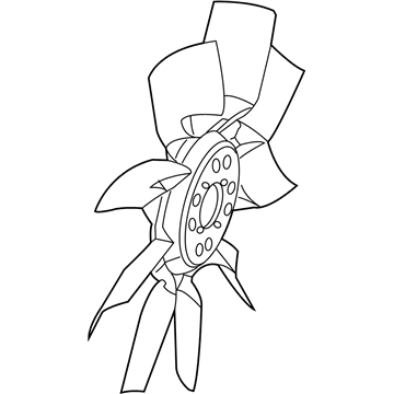 Ram 52029288AB Fan Blade