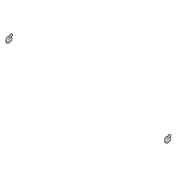 Mopar MS240140 Shield Bolt, Front