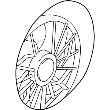 Jeep 52079489AB Fan Shroud