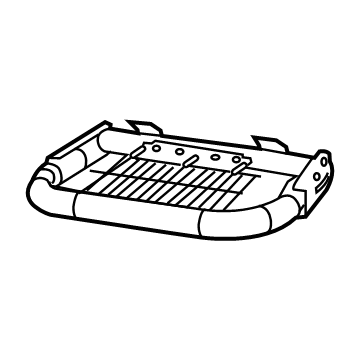 Ram 68050815AA Cushion Frame