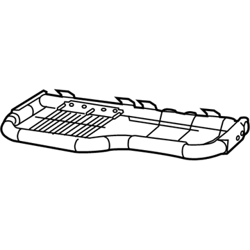 Ram 68050836AA Cushion Frame