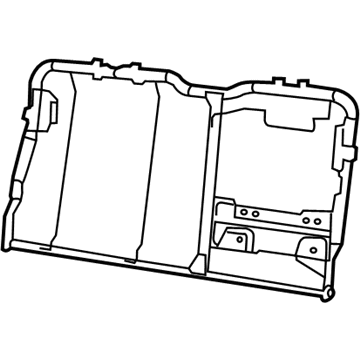 Ram 68050769AA Seat Back Frame