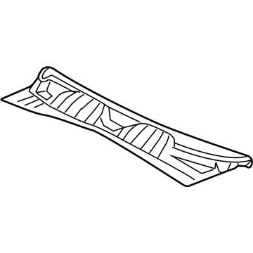 Dodge 55157159AJ Cowl Grille