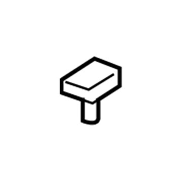 Dodge 6501925 Cowl Grille Pin