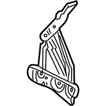 Dodge Durango Hood Hinge - 55255449AF