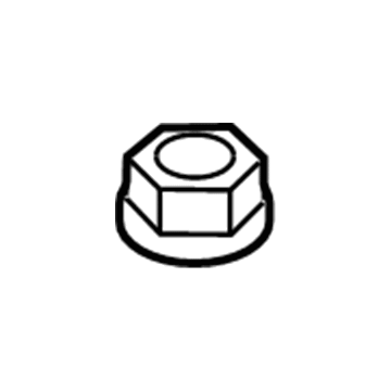 Chrysler 6502724 Center Belt Assembly Nut