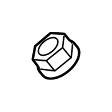 Chrysler 6502724 Buckle End Nut