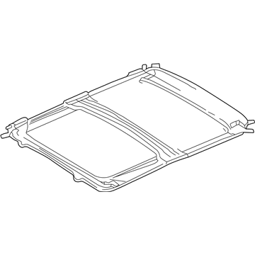 Jeep 5102331AA Sunroof Assembly