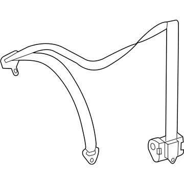 Dodge Sprinter 2500 Seat Belt - 5103834AA