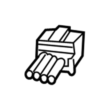 Dodge 5120544AA Fuel Sender Unit Connector