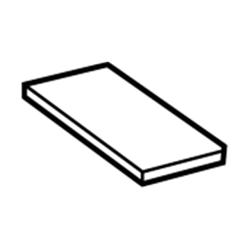 Dodge 5133443AA Fuel Tank Pad