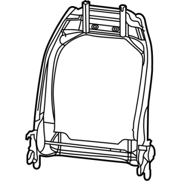 Dodge 68610682AA Seat Back Frame