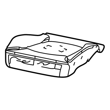 Dodge 68610852AA Seat Cushion Pad