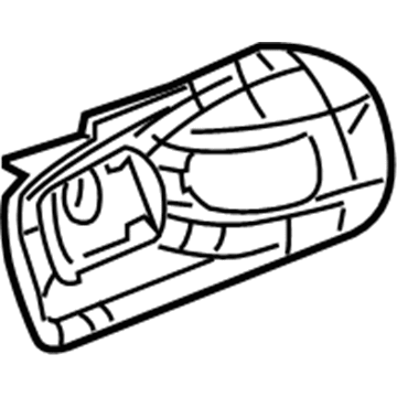 Dodge 1UX56DX9AA Handle Bezel