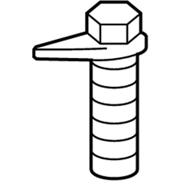 Dodge 6504931AA Mount Bracket Stud Plate