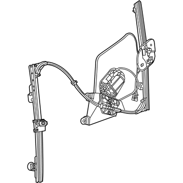 Dodge Window Regulator - 4865611AI
