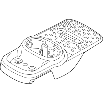Dodge Center Console Base - 1WQ01DX9AB