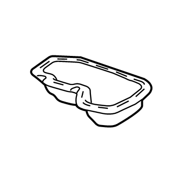 Jeep Wrangler Oil Pan - 68313584AD