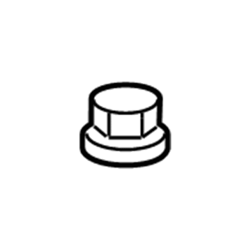 Dodge 6104716AA Engine Cradle Nut