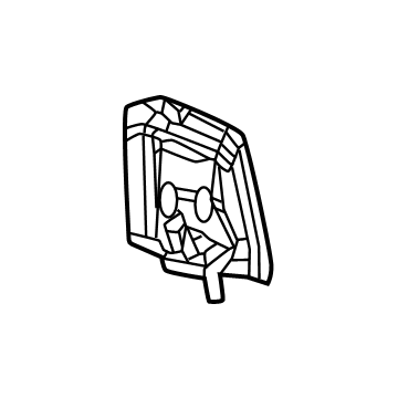 Dodge 68584522AA Tail Lamp Pocket