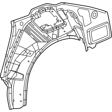 Dodge 68683164AB Outer Wheelhouse