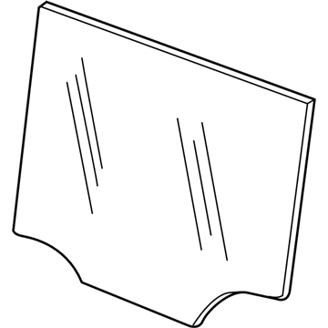Jeep 68256339AA Door Glass