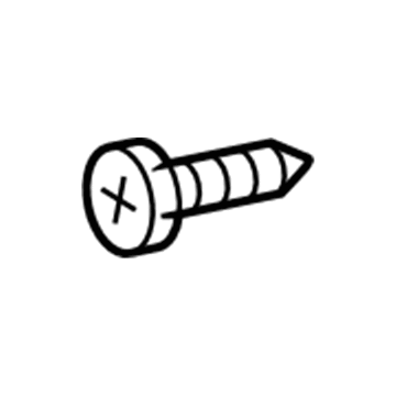 Chrysler 6101946 Door Trim Panel Screw