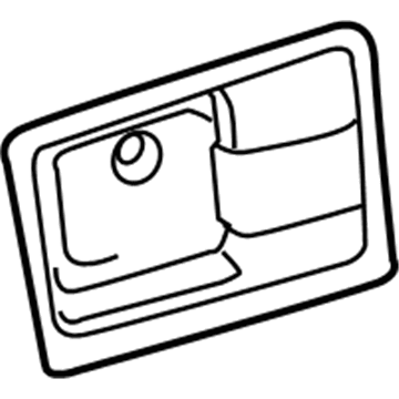 Ram 1GY64BD3AD Handle Bezel