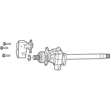 Chrysler 68052285AC Intermed Shaft