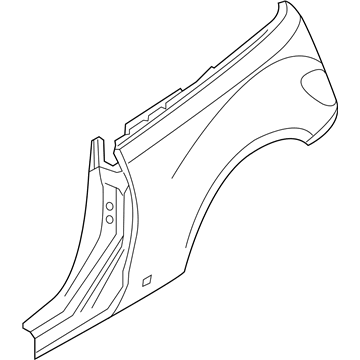 Chrysler 5067212AA Quarter Panel