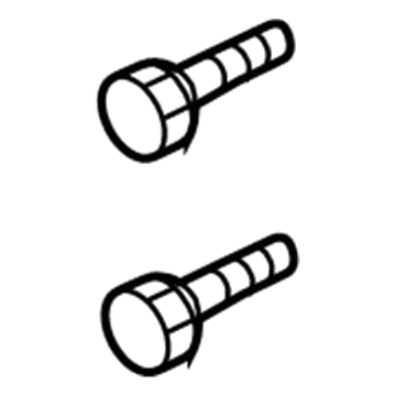 Chrysler 5067529AA Fuel Door Bumper