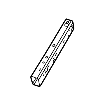 Mopar 68355129AA Rear Rail, Driver Side