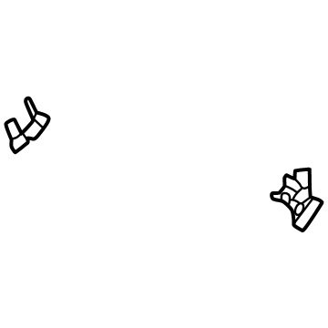 Jeep 68355349AA Rear Crossmember Bracket