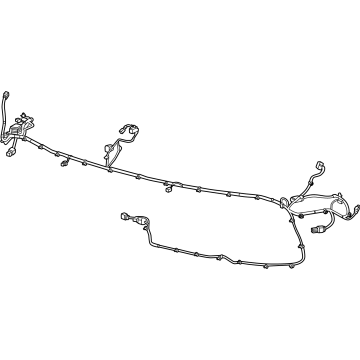 Mopar 68613235AD WIRING-FRONT FASCIA