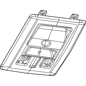 Ram 5SK49BD1AA Overhead Console