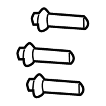 Dodge 6507234AA Knuckle Bolt