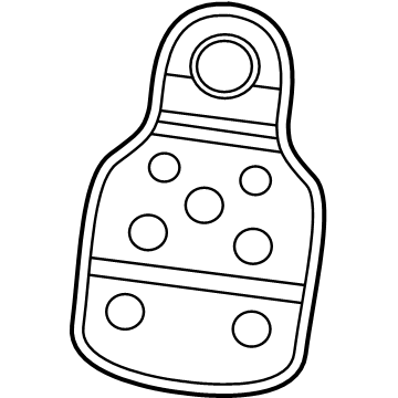 Ram 68552531AA Vent Panel