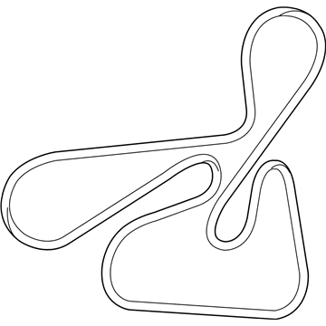 Dodge 4891721AB Serpentine Belt