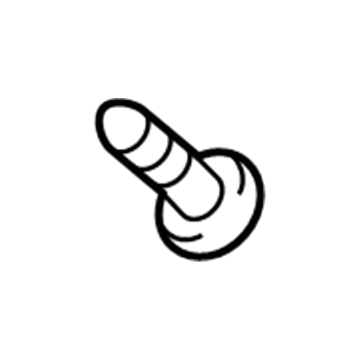 Chrysler 6036548AA Mirror Inside Screw