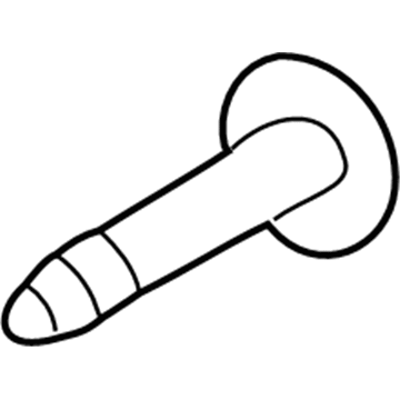 Chrysler 6505887AA Fog Lamp Screw