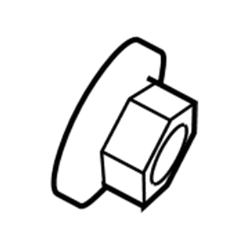 Dodge 6510416AA Mirror Nut