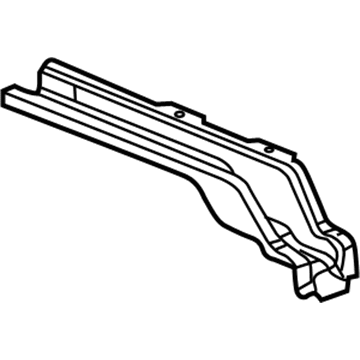 Chrysler 55362481AA Crossmember-2ND Row Seat Mount