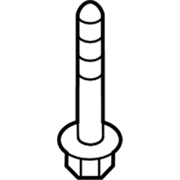Jeep 68439302AA Rear Mount Bolt