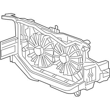 Jeep Patriot Cooling Fan Assembly - 68002661AA