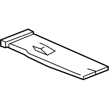 Mopar 4596540AB Floor Duct, Lower Passenger Side