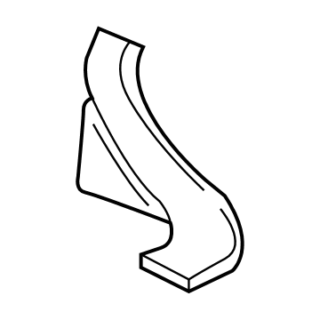 Mopar 4596505AB Floor Duct, Front Lower Driver Side