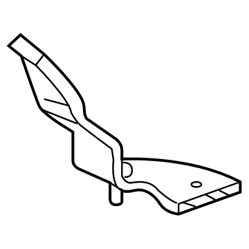 Mopar 4596504AB Floor Duct, Upper Passenger Side Mopar 4596504AB Floor Duct, Upper Passenger Side